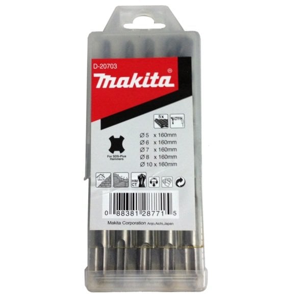 Makita D-20703 SDS-PLUS DELİCİ UÇ SETİ - MAAD-20703
