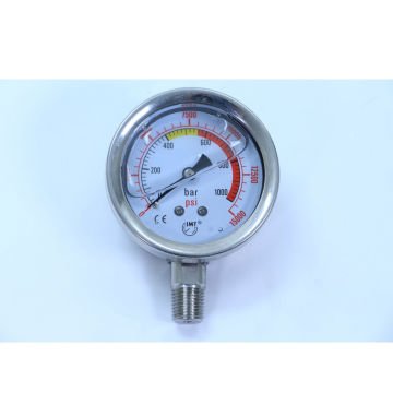 Worldforce Hidrolik Manometre 1000 Bar 1/4 İnç NPT