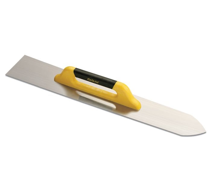 Dekor Şap Malası Kapalı Plastik Saplı Yay Çeliği 60 Cm