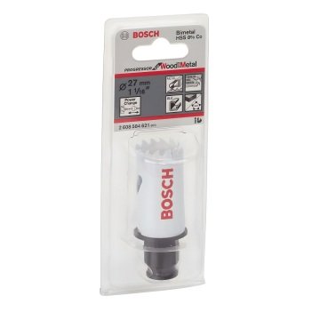 Bosch Metal Ve Ahşap Delik Açma Testeresi 27 Mm Progressor Metal Ve Ahşa - 2608584621