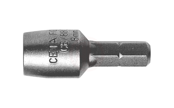 Ceta Form 1/4 İnç Manyetik Lokma Uç 7.0 X 33 Mm
