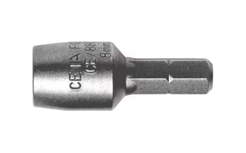 Ceta Form 1/4 İnç Manyetik Lokma Uç 7.0 X 33 Mm