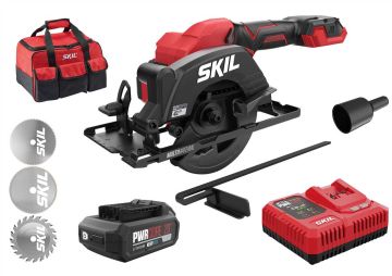 Skil Compact 3540DA Akülü Daire Testere 120 mm Çantalı Set