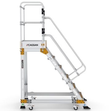 Çağsan Endüstriyel Alüminyum Platform EP 5+1 Basamaklı - EP5
