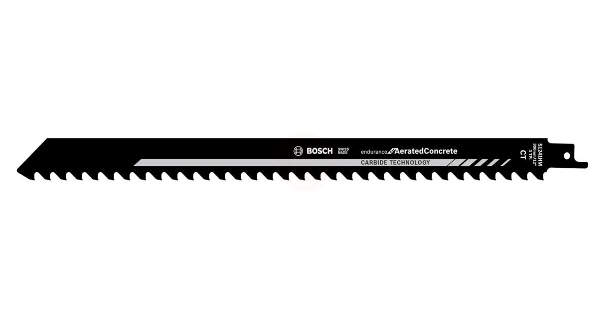 Bosch Panter Testere Bıçağı Endurance For Aerated Concrete S 1241 HM 300 mm (2 Adet) - 2608650972
