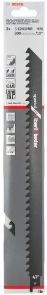 Bosch Panter Testere Bıçağı Endurance For Aerated Concrete S 1241 HM 300 mm (2 Adet) - 2608650972