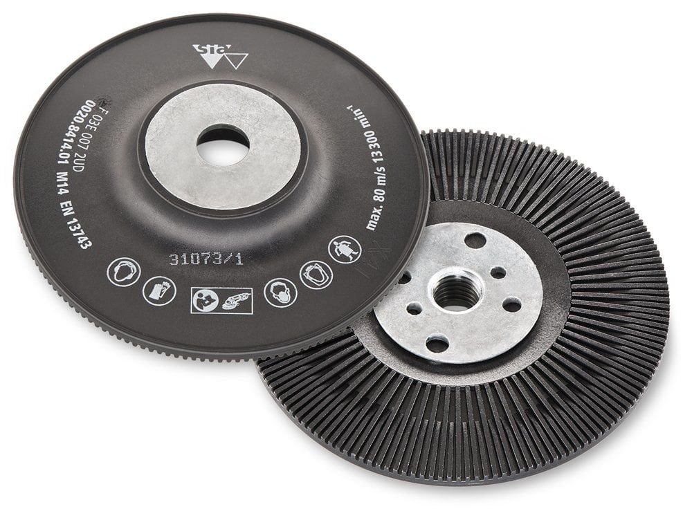 Sia Rotasyon Zımpara İçin Destek Taban Turbo Pad-II M14 Ø115 mm Ekstra Sert