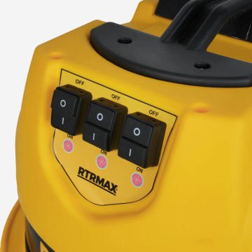 Rtrmax RTM8080 Islak-Kuru Sanayi Tipi Süpürge 3600W