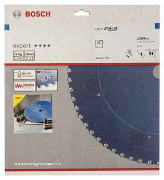Bosch Daire Testere Bıçağı Expert For Steel 254x25,40 mm 60 Diş - 2608643059