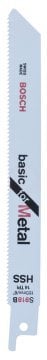 Bosch Panter Testere Bıçağı Basic For Metal S 918 BF 150 mm (5 Adet) - 2608651781