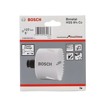 Bosch Metal Ve Ahşap Delik Açma Testeresi 127 Mm Progressor Metal Ve Ahşap - 2608584662
