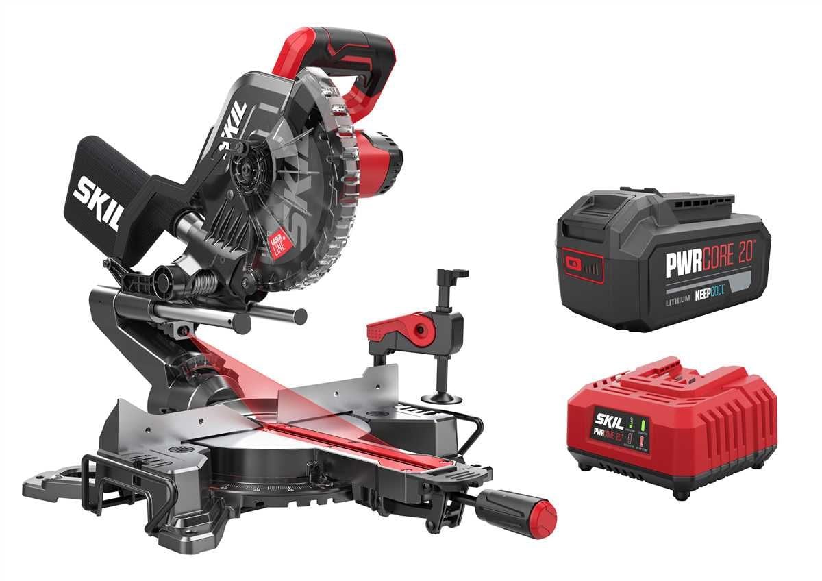 Skil Powertools 3590AA Akülü Raylı Gönye Kesme 216 mm Set