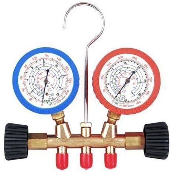 Rothenberger Manifold R410 Ekonomik Seri Ve 900 mm 3 Lü - 5/16 İnç - 1000050092
