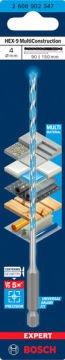 Bosch Expert Çok Amaçlı Matkap Ucu Hex-9 Multi Construction 4x150 Mm - 2608902347