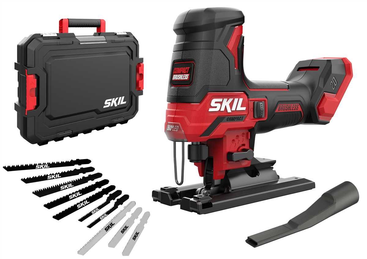 Skil Compact 3440JA Akülü Dekupaj Testere Çantalı