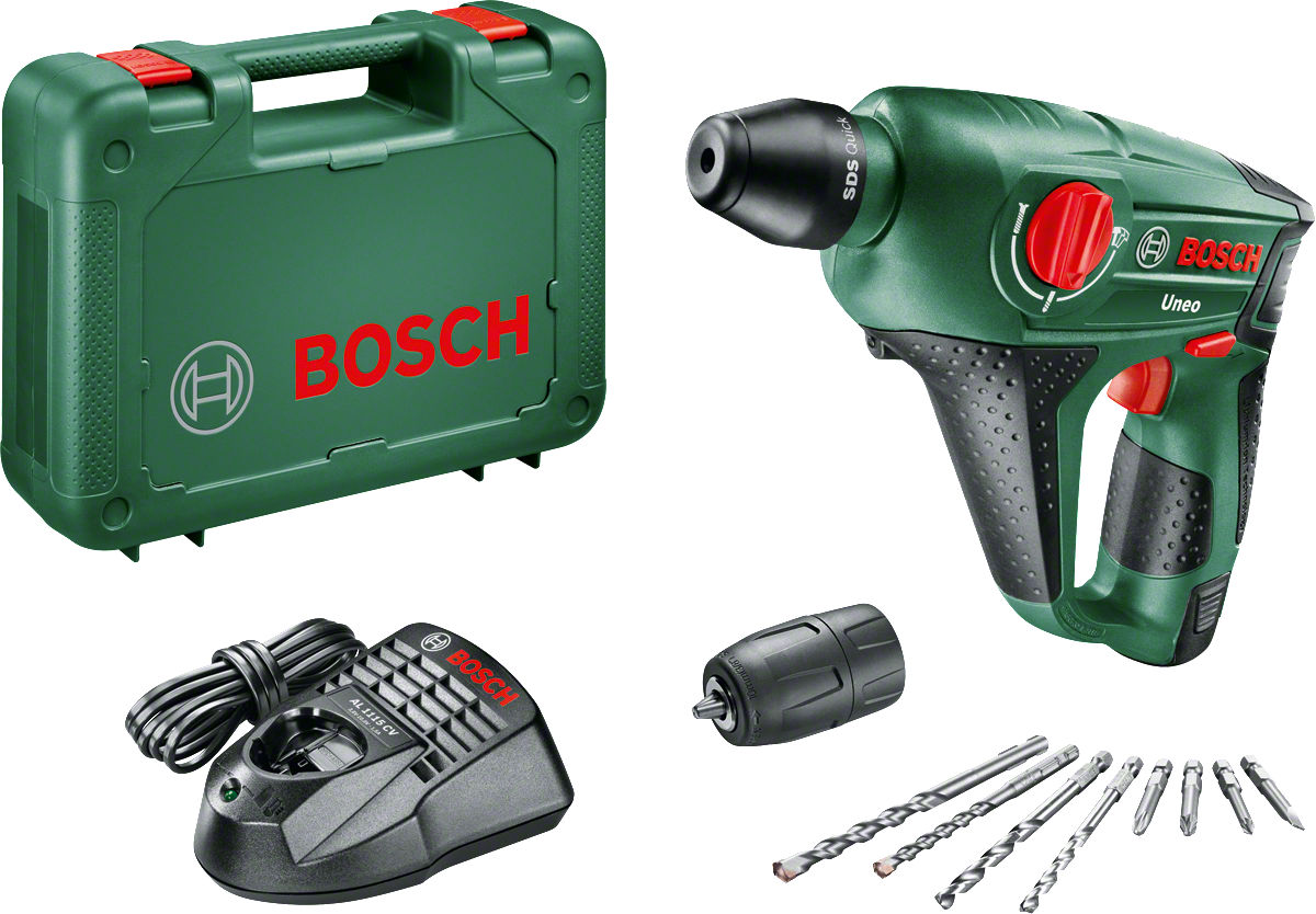 Bosch Akülü Darbeli Vidalama Matkabı Uneo 12 LI (1 x 2,5 Ah Akü) - 060398400D