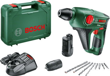 Bosch Akülü Darbeli Vidalama Matkabı Uneo 12 LI (2 x 2,5 Ah Akü) - 060398400E