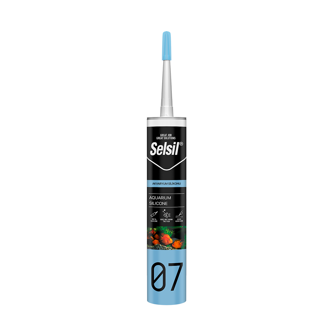 Selsil Akvaryum Silikonu 280 ml Şeffaf