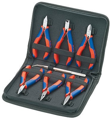 Knipex 00 20 16 ELEKTRONİKÇİ PENSE SETİ 6 PARÇA - KNI002016