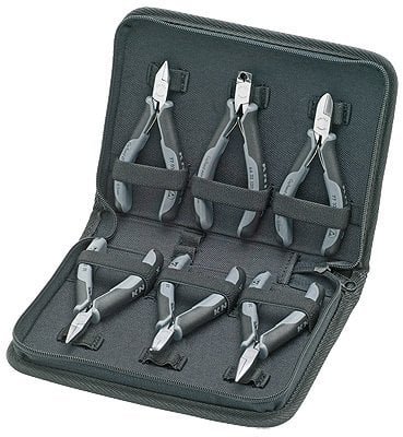 Knipex 00 20 17 ELEKTRONİKÇİ PENSE SETİ - KNI002017