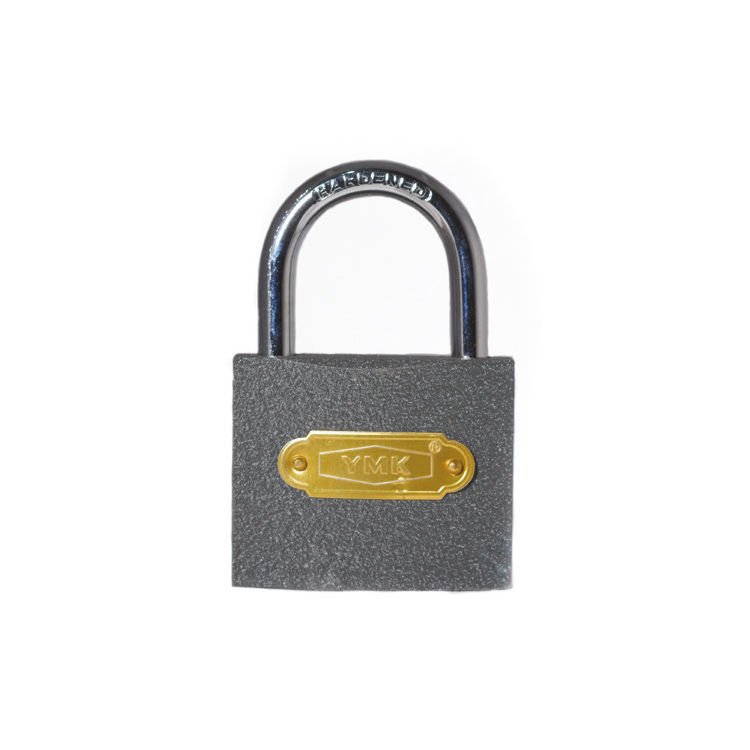 Yuma Kilit Ymk Eko Döküm Kısa Kancalı Asma Kilit Gri 50 Mm