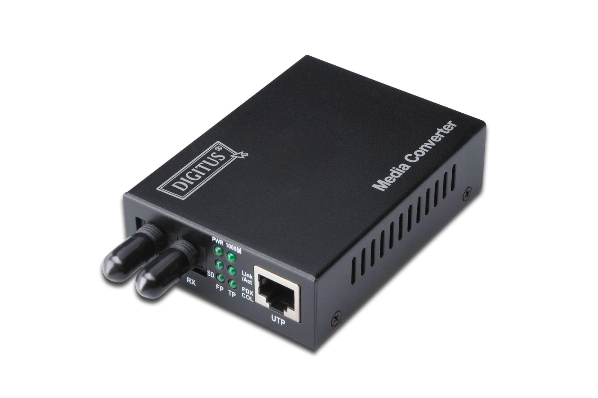 Assmann Digitus Media/Rate Converter, 10/100Tx - 100Fx (Multimode 2 Km, St)