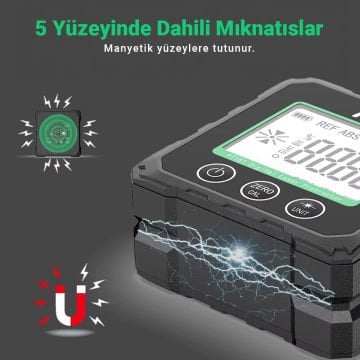 AL Dijital Açı Ölçer
