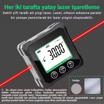 AL Dijital Açı Ölçer