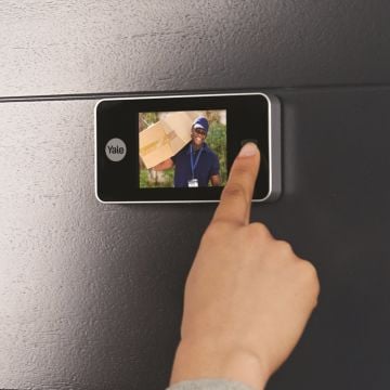 Yale Kilit LCD Ekranlı Dijital Kapı Dürbünü 500 Serisi Standart - 45-0500-1432-00-6001