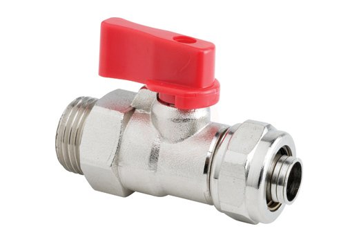 Klepsan Yerden Isıtma Mini Küresel Vana Dış Diş 1/2”
