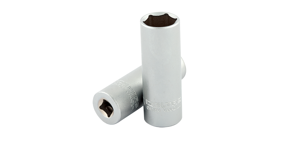 İzeltaş Altı Köşe Derin Lokma Anahtar 1/4 İnç