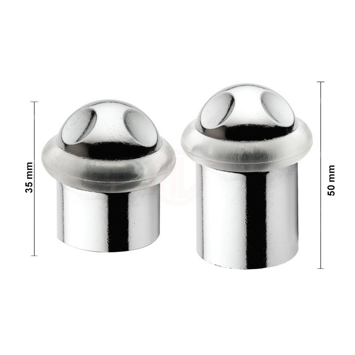 Ayder Contalı Kapı Tomponu 35 mm Krom - E 2601-1