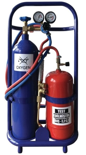 Evren Gaz OKSİJEN PROPAN KAYNAK SETİ 401 - EGAZ401