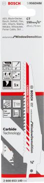 Bosch Panter Testere Bıçağı Endurance For Window Demolition S 956 DHM 150 mm (1 Adet) - 2608653140