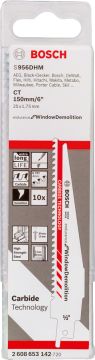 Bosch Panter Testere Bıçağı Endurance For Window Demolition S 956 DHM 150 mm (10 Adet) - 2608653142