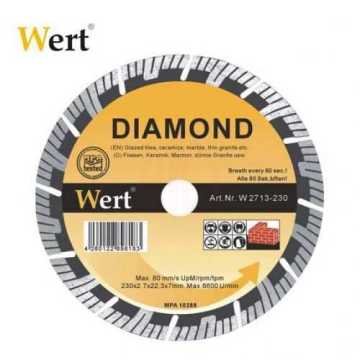 Wert 2713-115 Süper Turbo Elmas Testere (115mm)
