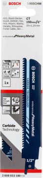 Bosch Panter Testere Bıçağı Endurance For Heavy Metal S 955 CHM 150 mm (1 Adet) - 2608653180