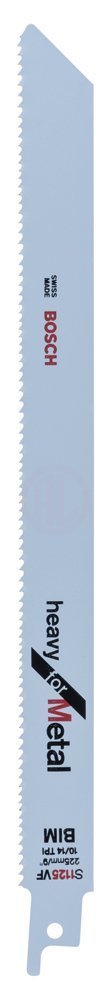 Bosch Panter Testere Bıçağı Heavy For Metal S 1125 VF 225 mm (25 Adet) - 2608657556