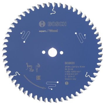 Bosch Daire Testere Bıçağı Expert For Wood 184x16 mm 56 Diş - 2608644037