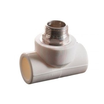 Plastherm PPRC Geçme T Parçası Dış Dişli 20x3/4x20 İnç DD - PP460200200