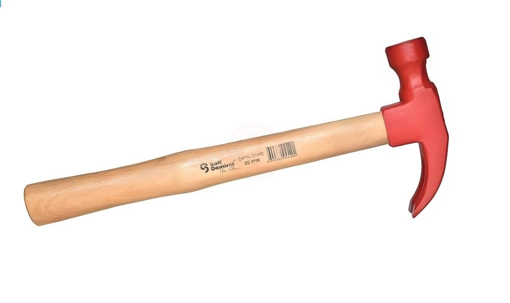 Sait Demirci Çok Amaçlı Çekiç Çekes Çatal Ağızlı 450 Gr