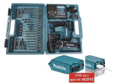 Makita Akülü Delici Makine Set HR140DWAE2 (2 x 2,0 Ah Akü)