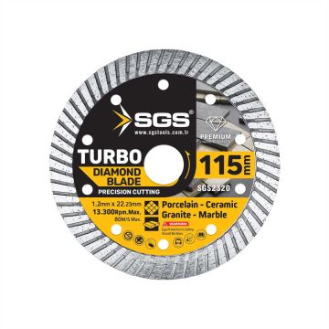 SGS 2320 Turbo Elmas Kesici (115X1,2 Mm)