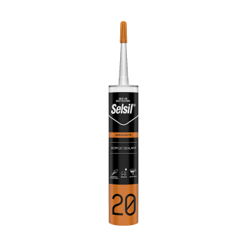 Selsil Akrilik Mastik 500 Gr Beyaz