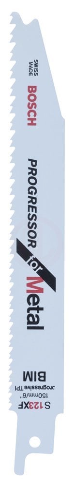 Bosch Panter Testere Bıçağı Progressor For Metal S 123XF 150 mm (5 Adet) - 2608654402