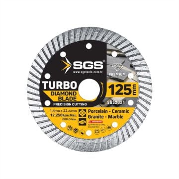 SGS 2321 Turbo Elmas Kesici (125X1,4 Mm)