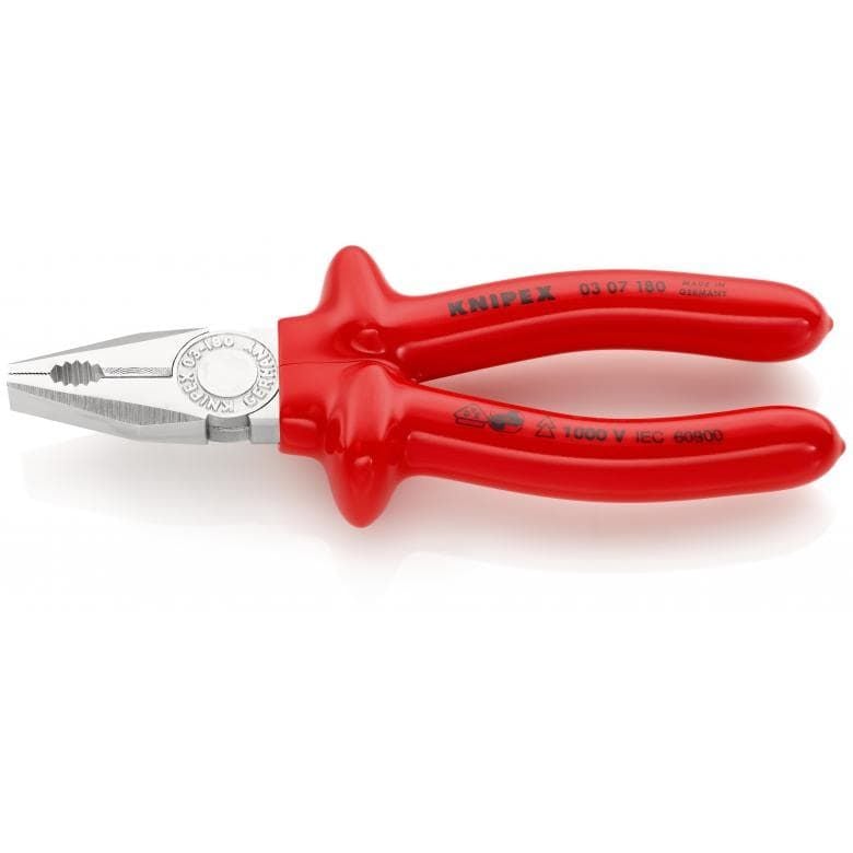 Knipex 03 07 VDE KOMBİNE PENSE 180 MM - KNI0307180