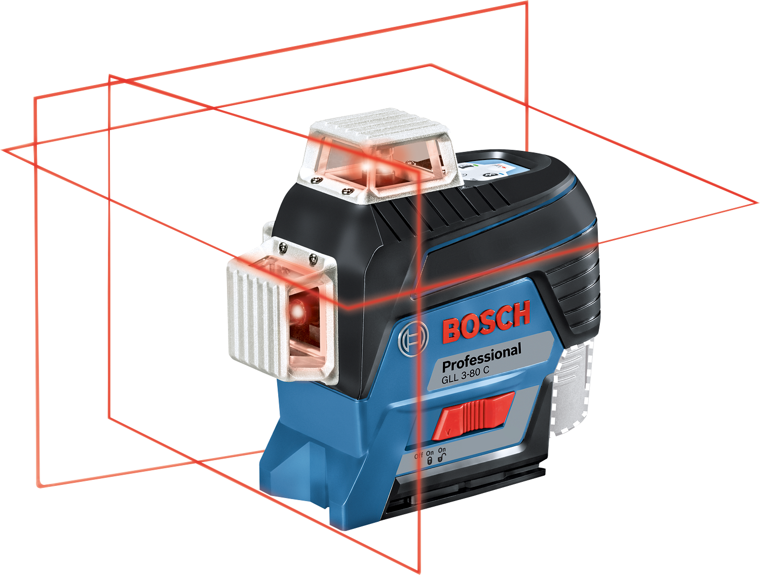 Bosch GLL 3-80 C Çizgi Lazeri - 0601063R00