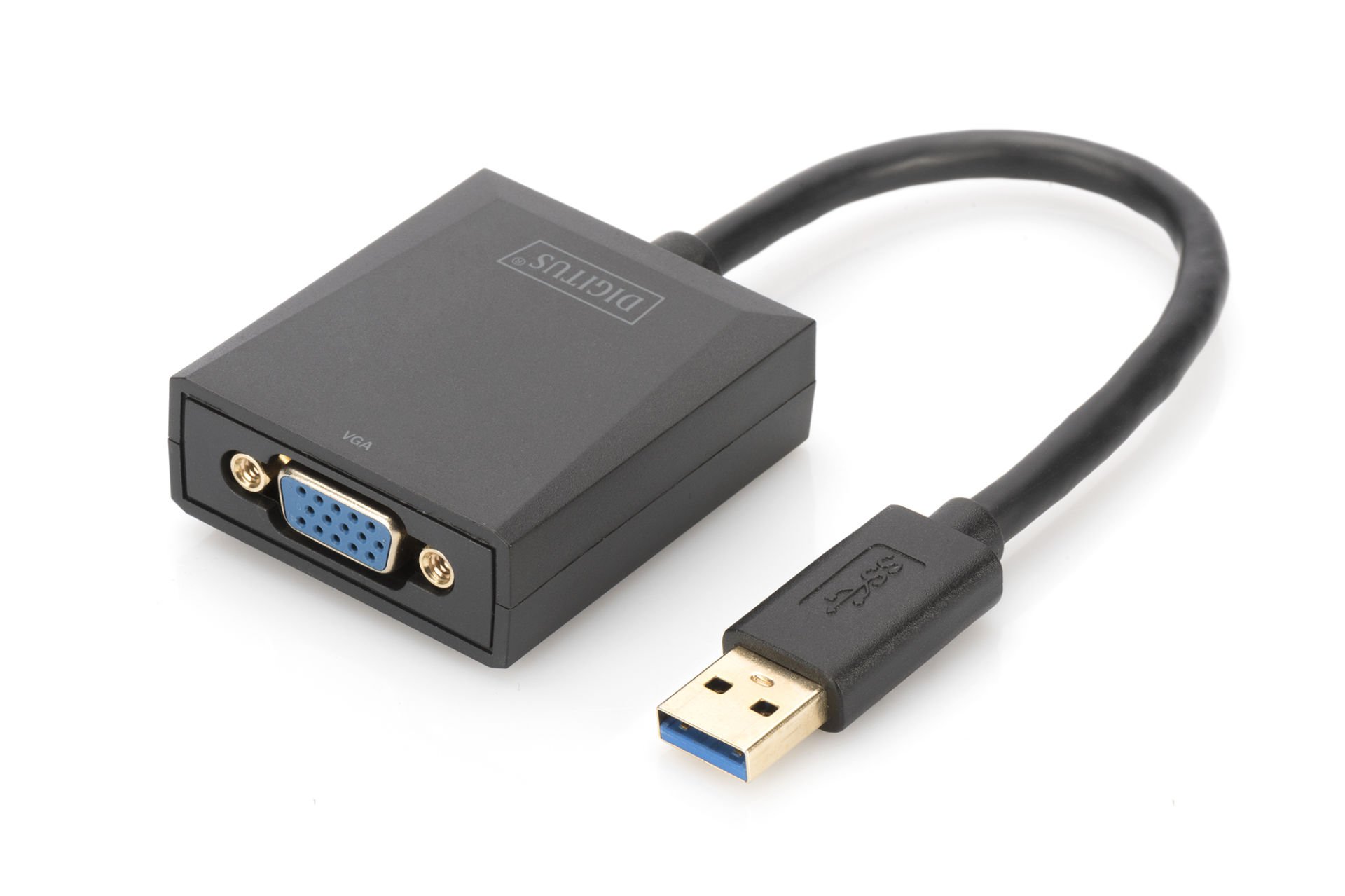 Assmann Digitus Usb 3.0 Vga Grafik Adaptörü Giriş: 1 X Usb 3.0 Usb-A Erkek Çıkış: 1 X Vga (Hd15) Dişi (Full Hd, 1080P) Plastik
