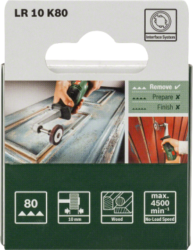 Bosch Prr 250 Es Rulo Zımpara 10 Mm 80 Kum - 1600A0014Y